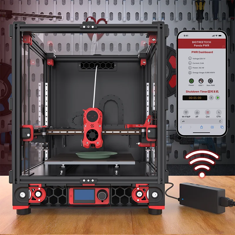 BIGTREETECH Panda PWR Power Supply Remote Wireless Control 2 USB