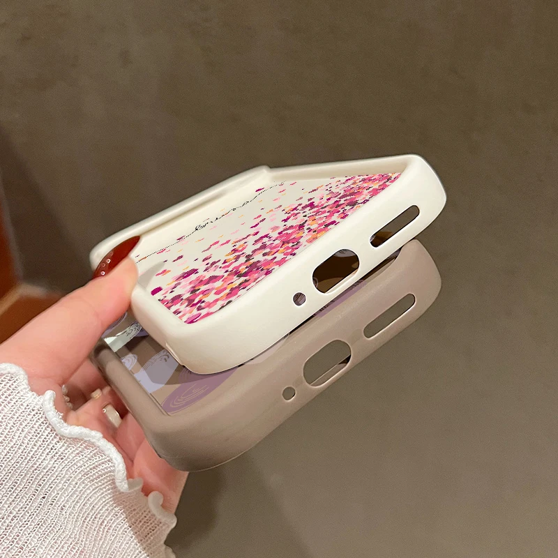 Vibrant Love Heart Shockproof Phone Case - Soft TPU Silicone Bumper Cover