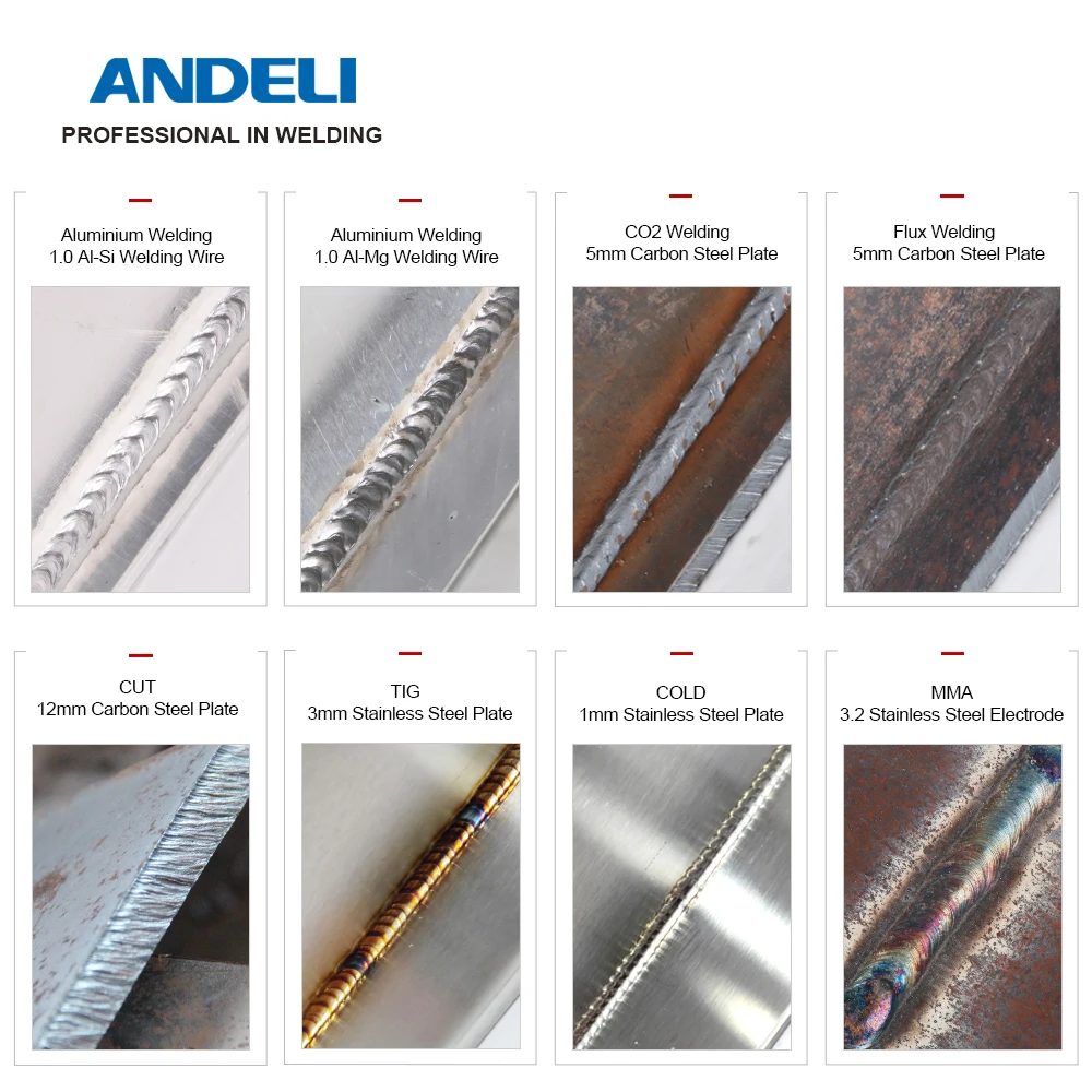ANDEL MCT-520DPL PRO Aluminum 7 in 1 Welder