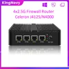 Topton Intel Celeron J4125 Nano Mini PC Fanless N4000 4xi226-V 2.5G RJ45 dekstop Firewall Appliance AES-NI ESXi pfSense OPNsense 1