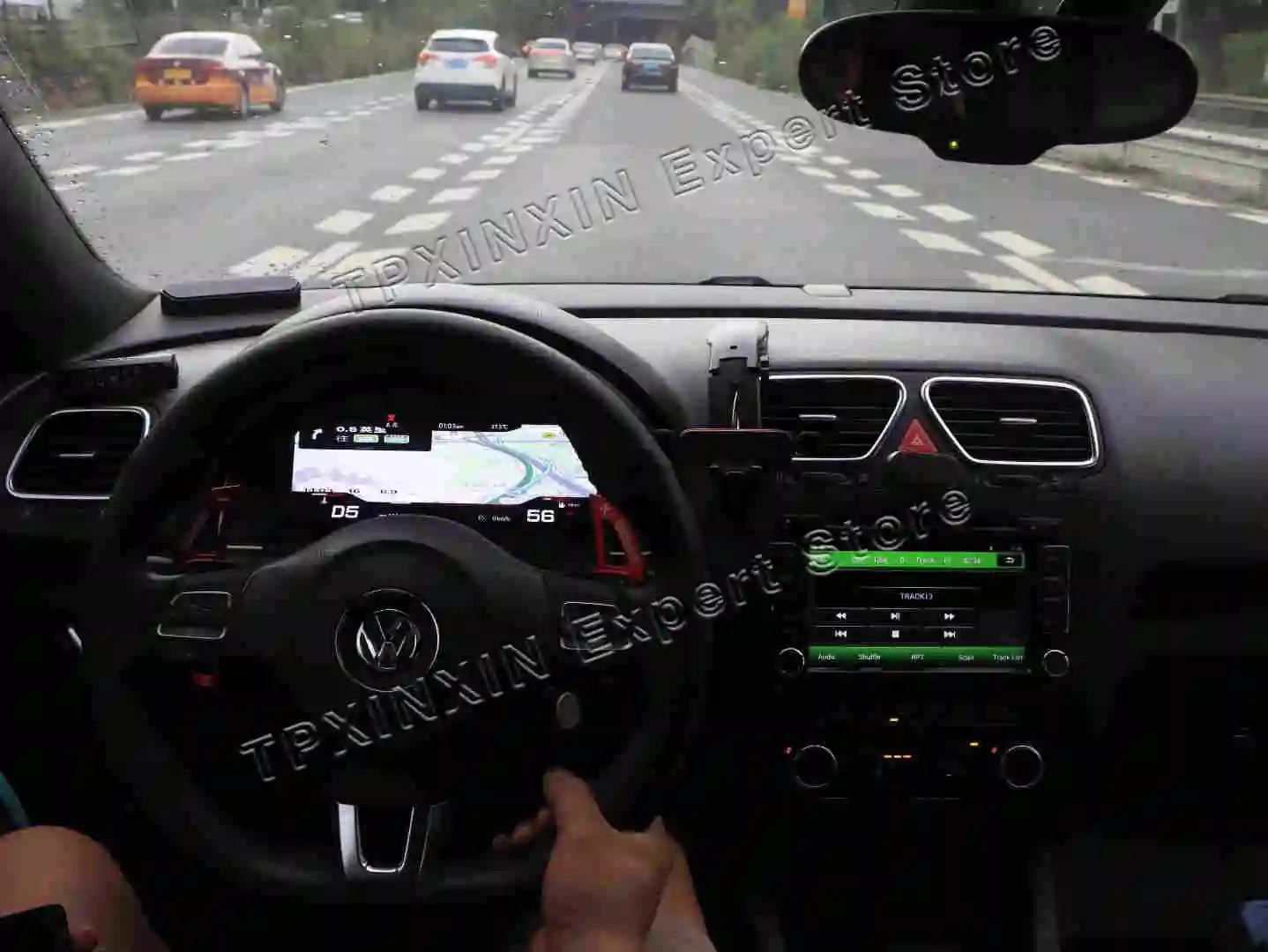 

Цифровой ЖК-дисплей 10,25 дюйма для Volkswagen VW Golf 6 6R 6GTI B6 B7 CC Scirocco, панель приборной панели, виртуальный инструмент, кластер кабины