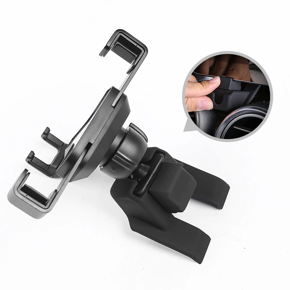 Phone Car Holder Car Phone Holder For Mercedes-Benz C GLC Class W205 X253 C200 C250 C220d GLC300 Air Vent Mount Clip Clamp Stand Rotation Bracket phone holder cell phone holder phone car holder