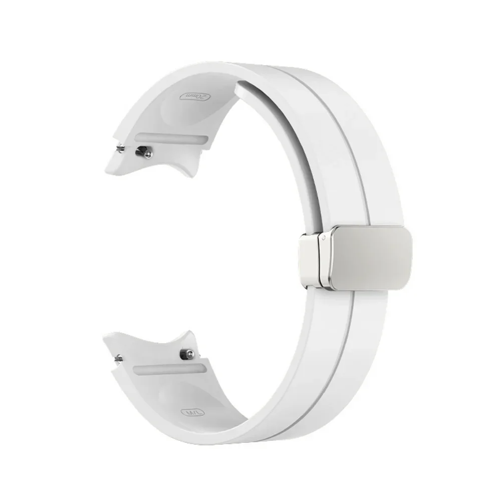 Magnetic Buckle Silicone Sports Watch Band Strap
