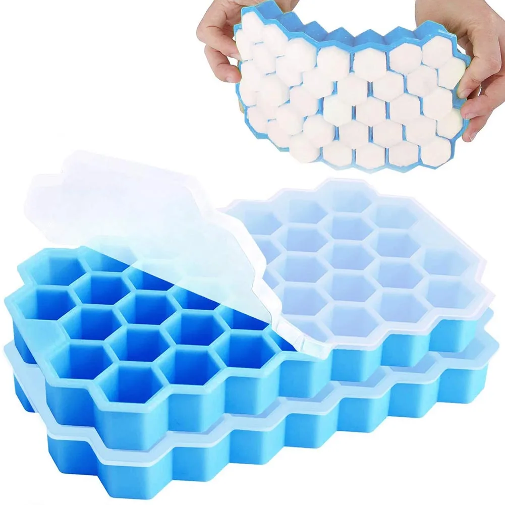 Wholesale Ice Cube Trays Ice Lattice BPA-Free Silicone Freezing Molds -  China Wholesale and Ice Cube Tray price