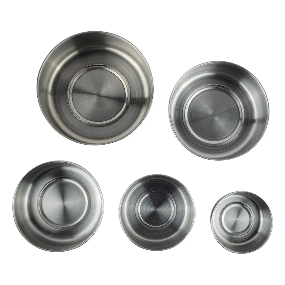 5Pcs Stainless Steel Container With Lids Home Kitchen Food Storage Organizer Ealed Food Storage Box Lunch Box Fresh-keeping Bowl