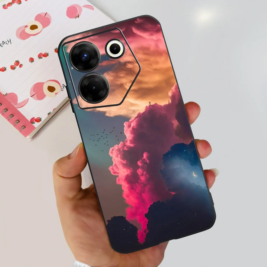 Cute Astronaut Silicone Soft Phone Case with Durable Bumper Protection