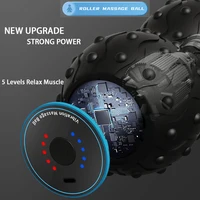 Rechargeable 5 Gears Vibrating Massage Ball Portable Peanut Massager Vibrating Foam Roller For Fitness Mobility Yoga Relaxation - Image 3