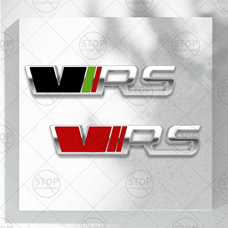 Premium VRS Logo Steering Wheel Center Console Decoration Badge