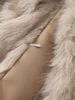 Warm Fluffy Faux Fur Jacket Coat Women Loose Long Sleeve V-neck Female Cardigan 2024 Winter Fashion Lady Overcoat Streetwear 5