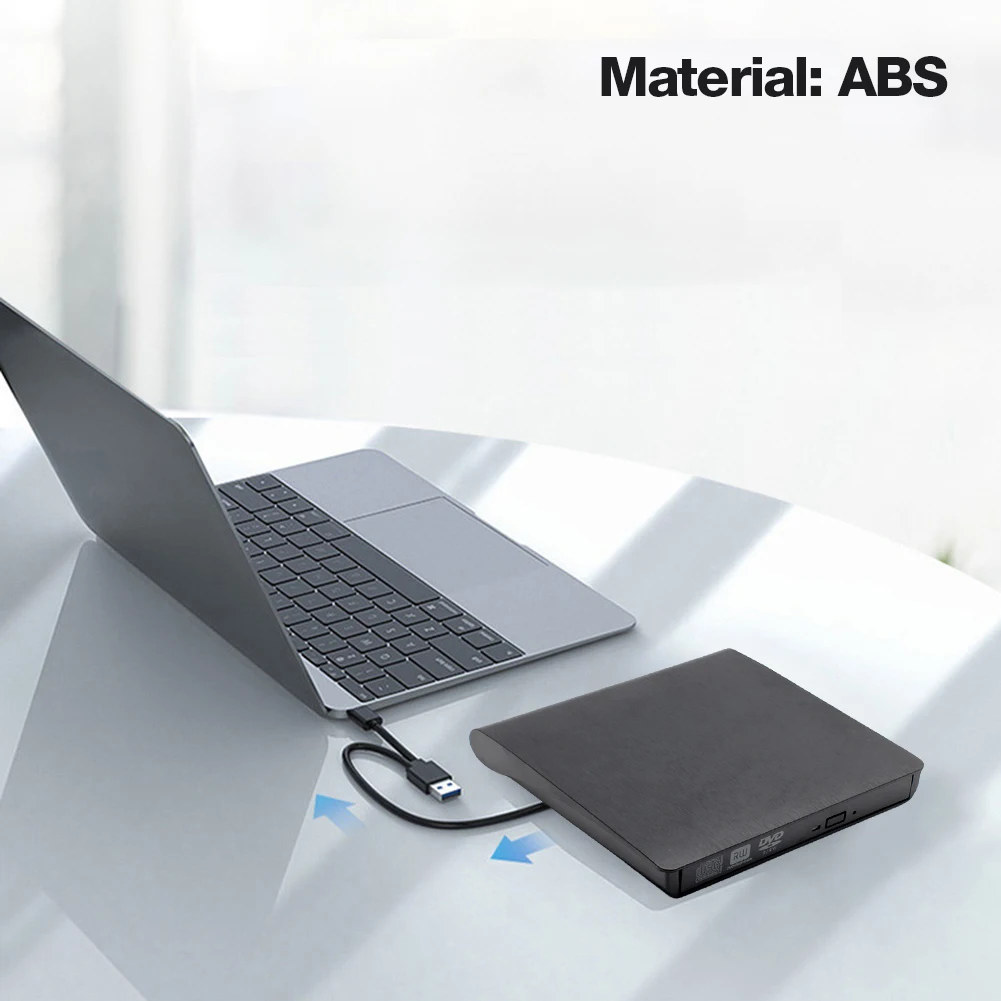 USB 3.0/USB 3.0 + Type-C 광학 드라이브 케이스 9.5mm/12.7mm SATA-USB CD ROM ODD 케이스 박스 USB-SSD 캐디 (노트북용)