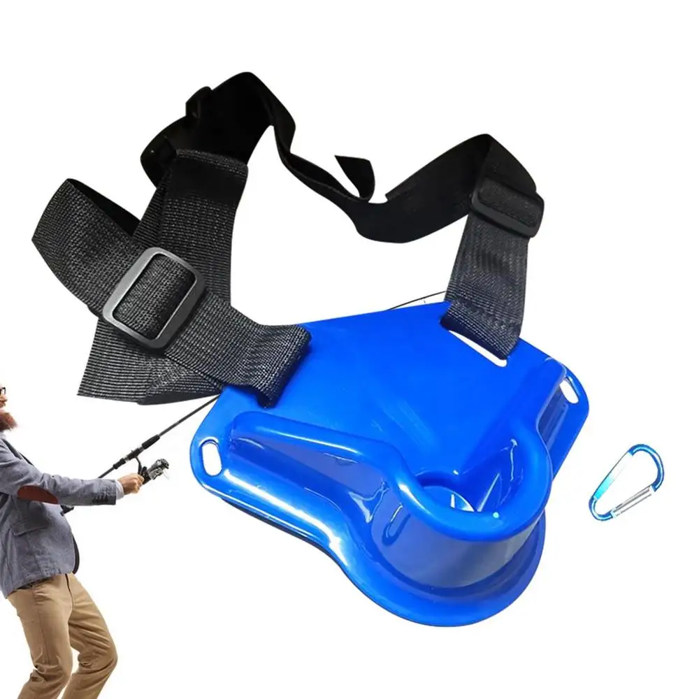 Description Picture 2 of itemOutdoor Fishing Pole Belt Deep Sea Fishing Rod Holder Waist Belt Fishing Poles Secure Support Belt For Outdoor