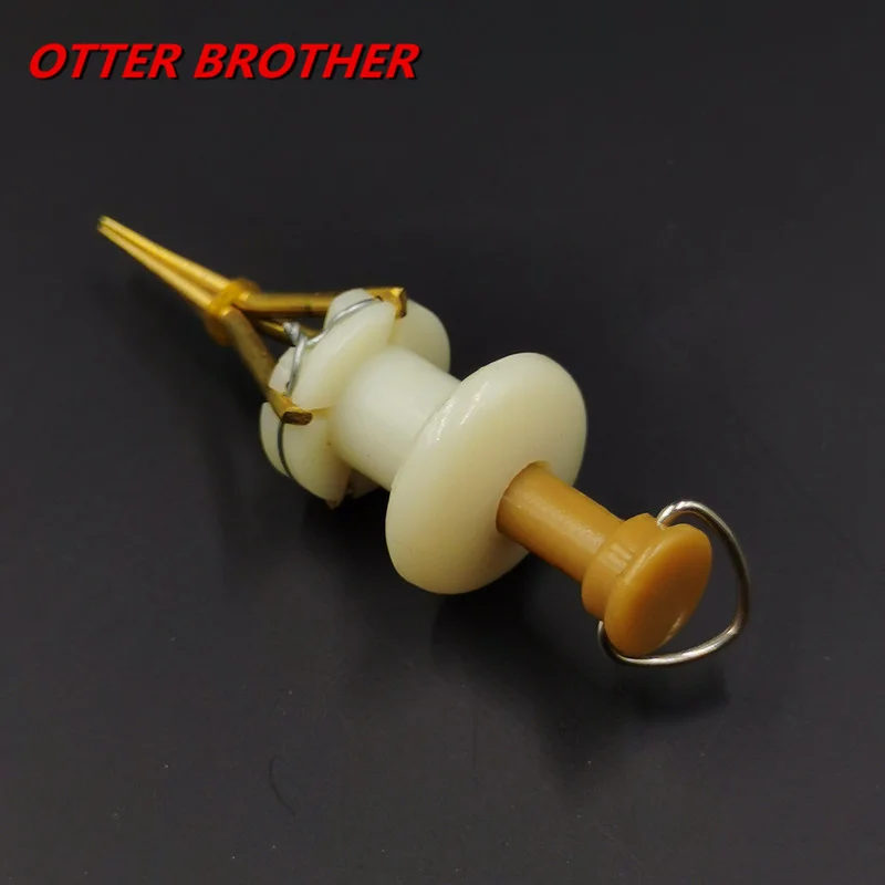 1Set Regenwurm Bloodworm Clip Köder Clip Regenwurm Clip Angeln Werkzeuge Angeln Tackle Angeln Köder – Detail 5