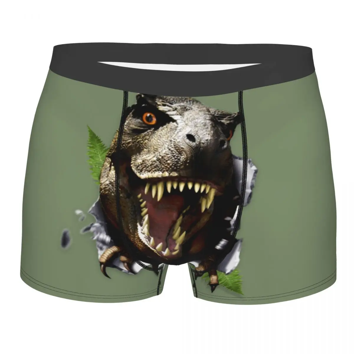 

Dinosaur World Jurassic Park Boxer Shorts For Homme 3D Print Male Underwear Panties Briefs Stretch Underpants