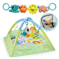 Cadre de Fitness multifonctionnel pour bébé, tapis de jeu pour bébé, couverture de jeu rampant, support de Fitness pour nouveau-né, tapis pour tout-petits, jouets pour bébé, cadeau 4