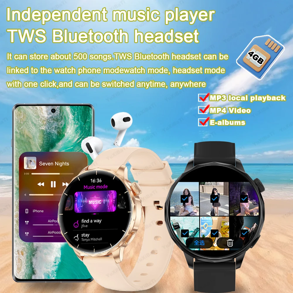 2025�� ����ǰ OPPO Watch X2 �̴� ����Ʈ��ġ 4GB �޸� AMOLED ��ũ�� �ɹڼ� AI ChatGPT �������� ��ȭ MP3/MP4 ����Ʈ��ġ