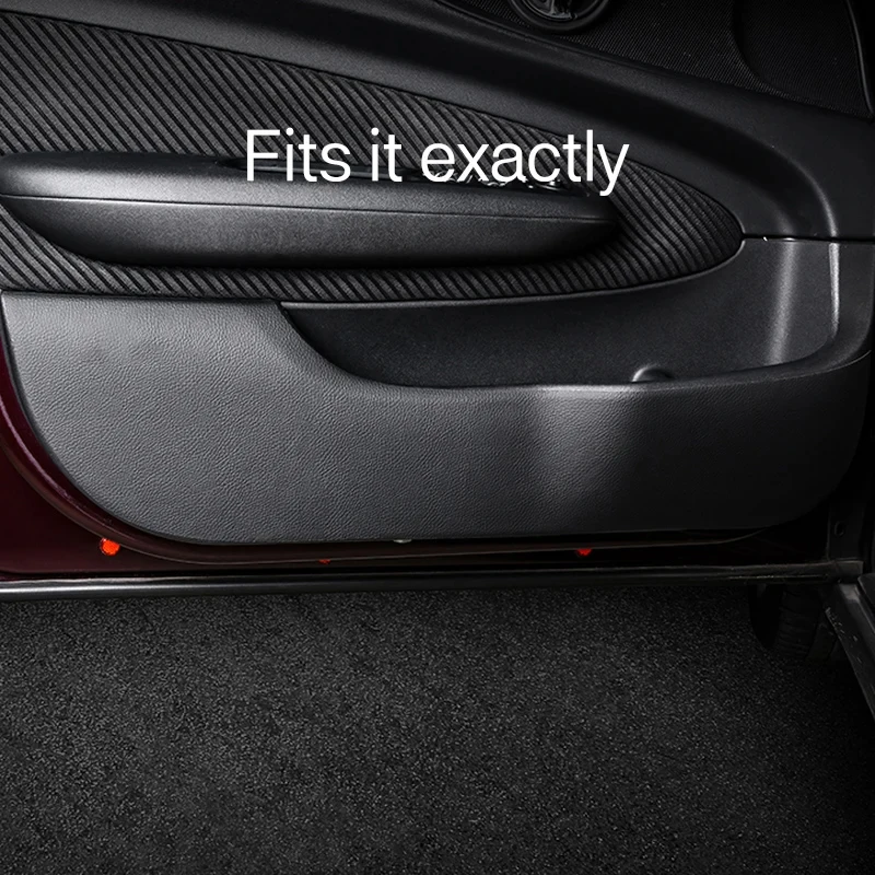 미니 쿠퍼 F54 F55 F56 F57 F60 R55 R56 R57 R60 클럽맨 컨트리맨 차량용 사이드 도어 발차기 방지 보호 패드 스티커