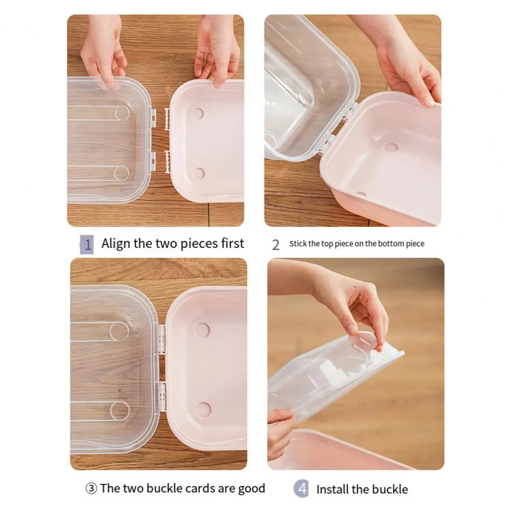 Breathable Shoe Storage Box Transparent Shoe Storage Box with Ventilation  Holes Space-saving Plastic Organizer for Home Boot - AliExpress