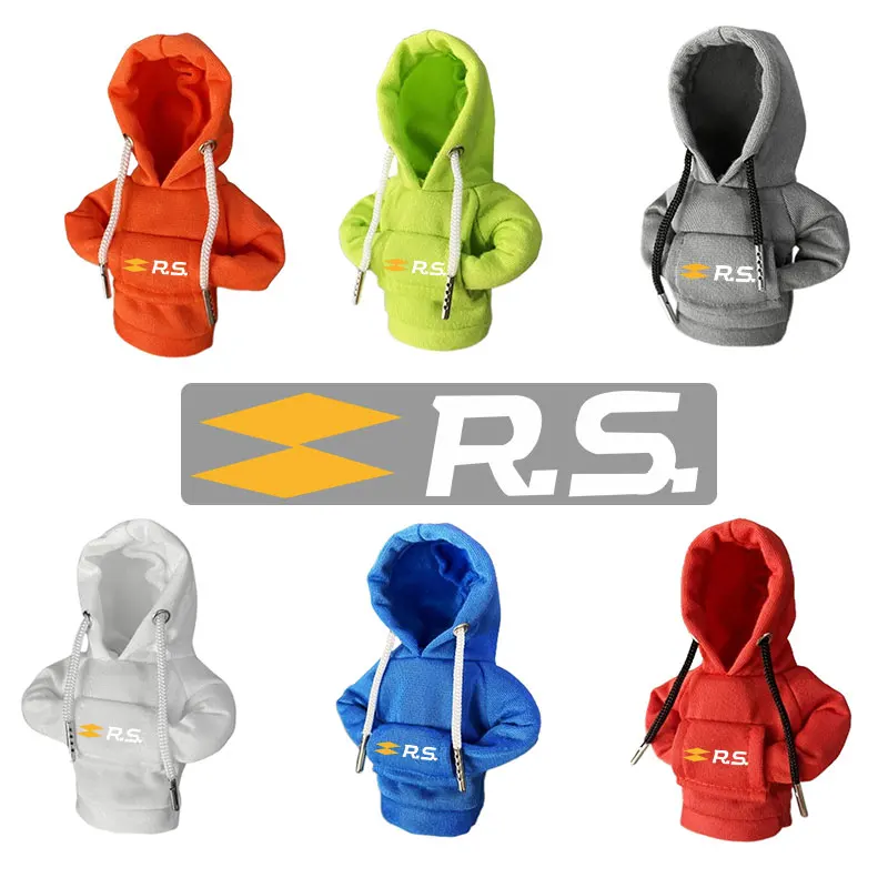 Car Gear Shift Cover Shift Cover Gear Handle Decoration Renault RS Clio Scenic Logan Megane Koleos Sandero Safrane gear shift cover