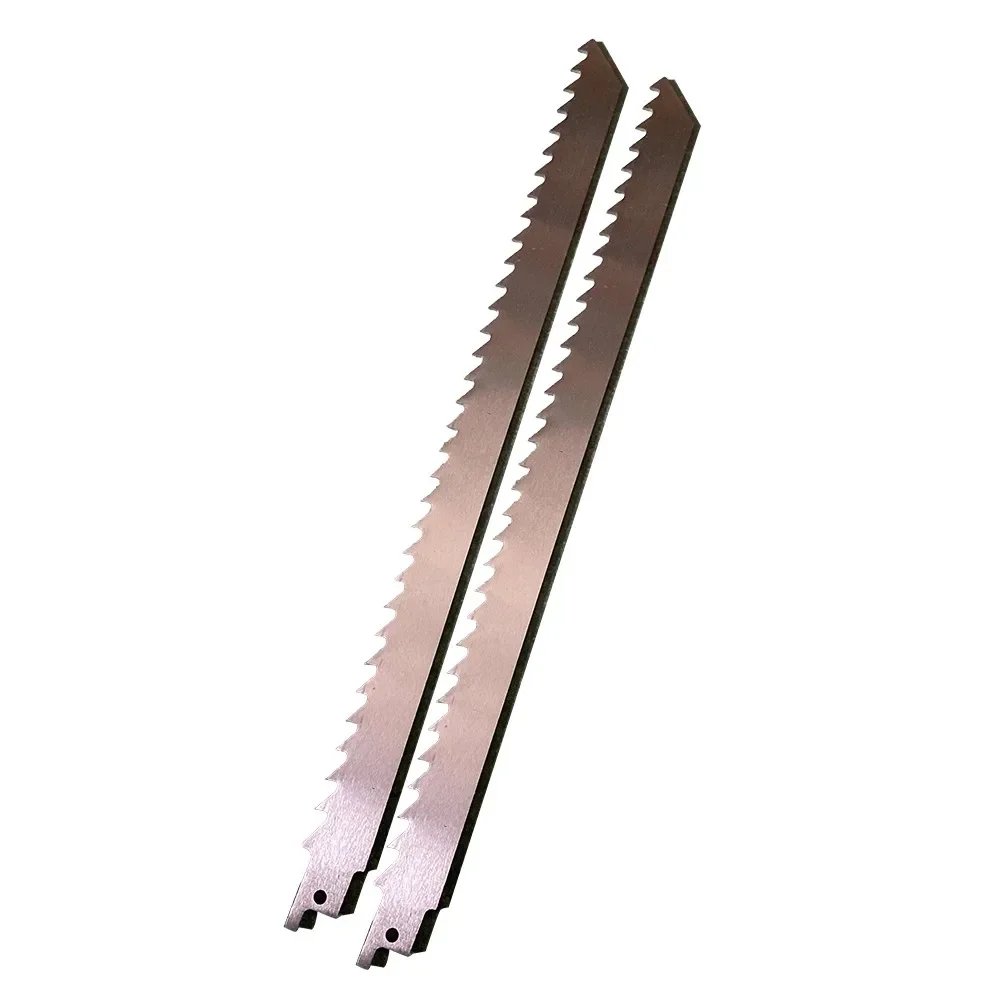 Lot De 6 Lames De Scie Alternative 12" Acier Inoxydable 3TPI - Coupe Viande Os Congelés Et Aliments