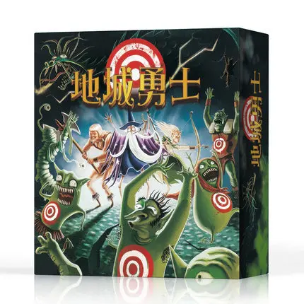 Dungeon Warriors board game card Dungeon Fighter casual party 1-6 people cooperative adventure game Chinese game Family Gift primary school student synchronized copybook grades 1 to 7 people s education edition chinese character miaohong practice book