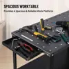 36"x19" Welding Table, Steel Welding Workbench Table, 5/8-inch Fixture Holes, 1200lbs Load Capacity Portable Work Bench 4