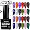 MTSSII 7ml  Crackle Polish Nail Fashionable Color Gel Polish Semi Permanant Soak Off Air Dry For Manicure Nail Art Varnish 6