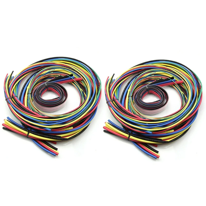 Heat Shrink Tube Electrical Sleeving Cable/Wire Tubing Various Colour and Size 