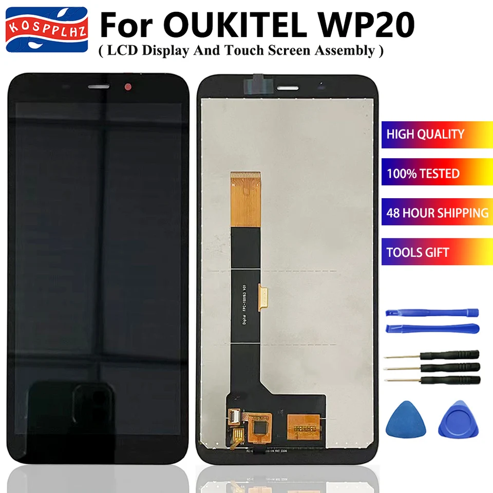 Holilo Pour Oukitel WP20 / Oukitel WP20 Pro Verre Trempé[ 2 Pièces