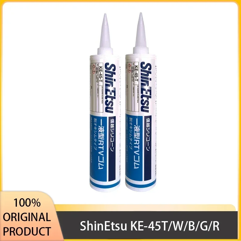 

ShinEtsu KE-45T/W/B/G/R High Temperature Resistant Glass Glue Electronic Sealant UL Flame Retardant Insulating Original Product