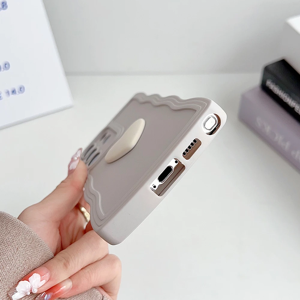 Vibrant Love Heart Silicon Phone Case - Shockproof & Soft Cover