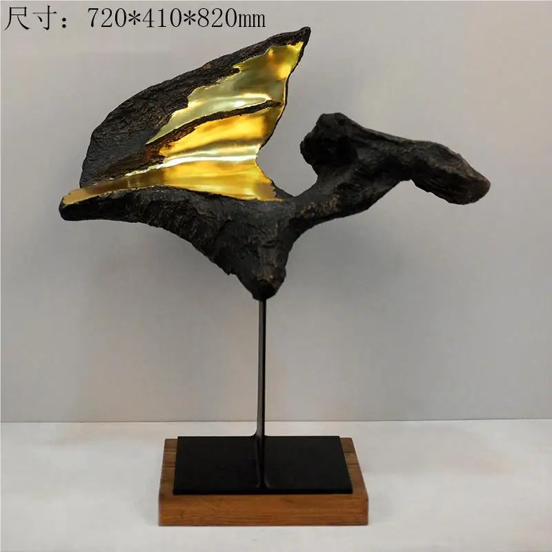 

Modern minimalist home accessories hotel living room decorations sample room fiberglass abstract sculpture entrance ornaments