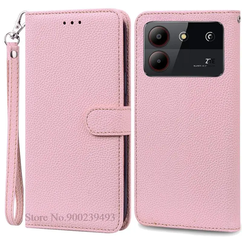 Elegant Leather Wallet Flip Case - Premium Phone Cover with Bumper Protection