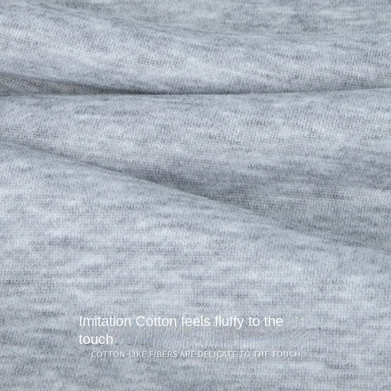 Cotton-like Stretch Knitted Sweater Terry Fabric Padded Dress Sportswear Pants T-shirt Sports Fabric
