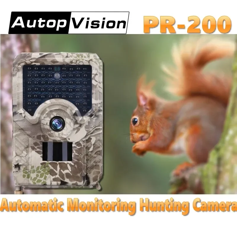 

PR200 Outdoor Trail Camera 12MP 940nm IR LED Hunting Camera Waterproof Wildlife Camera Night Vision photo traps scout PR-200