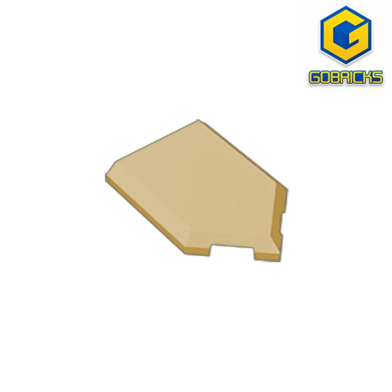 

Детская плитка gobrick, Модифицированная 2x3, Pentagonal, совместимая с 22385, 35341, 35339 штук детского творчества