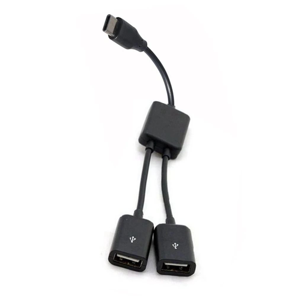 C타입 1/2 듀얼 USB 마우스, 키보드, USB 드라이브, 하드 드라이브, OTG 데이터 케이블, 모바일 게임 범용