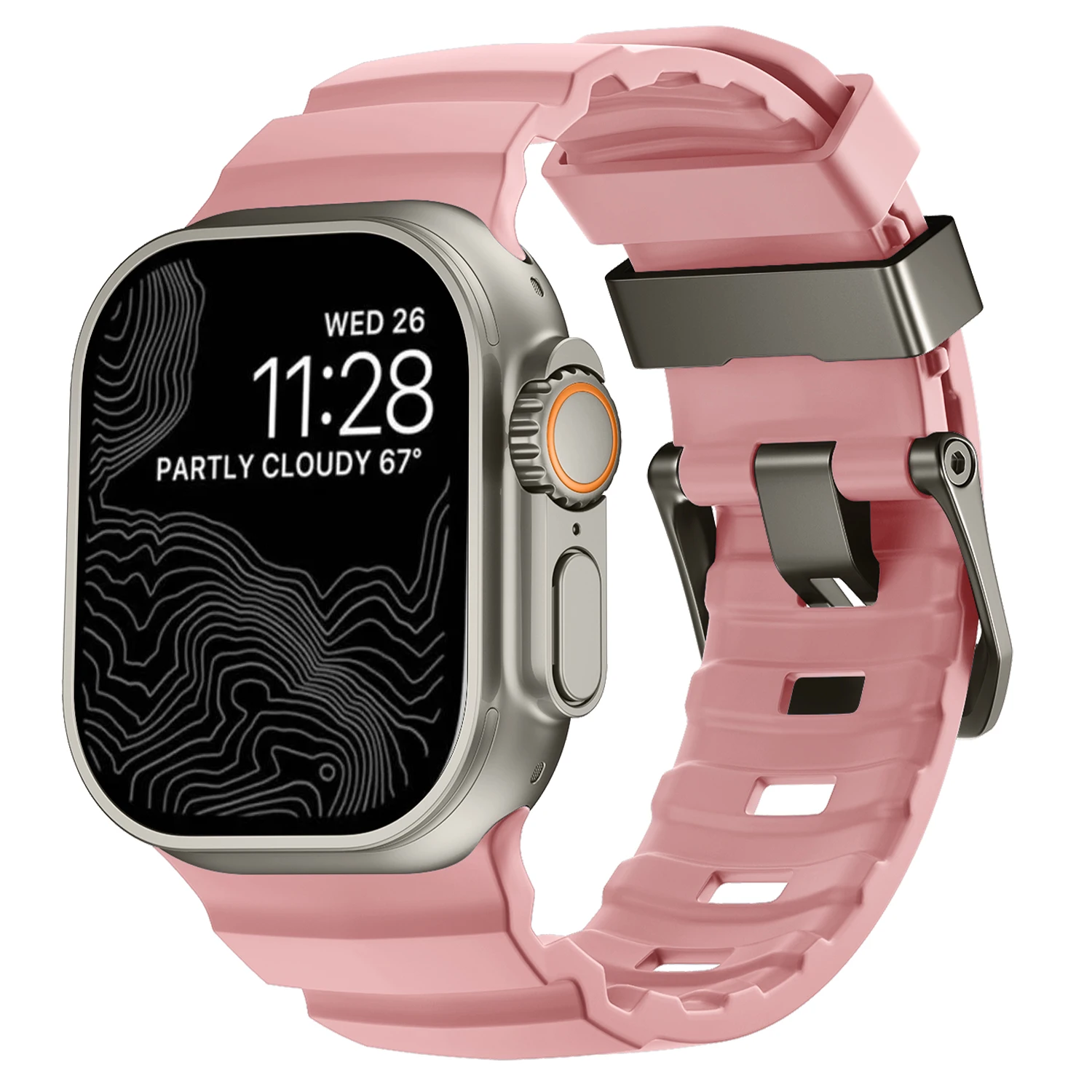 Trail Soft Silicone High-End Wristband Bracelet