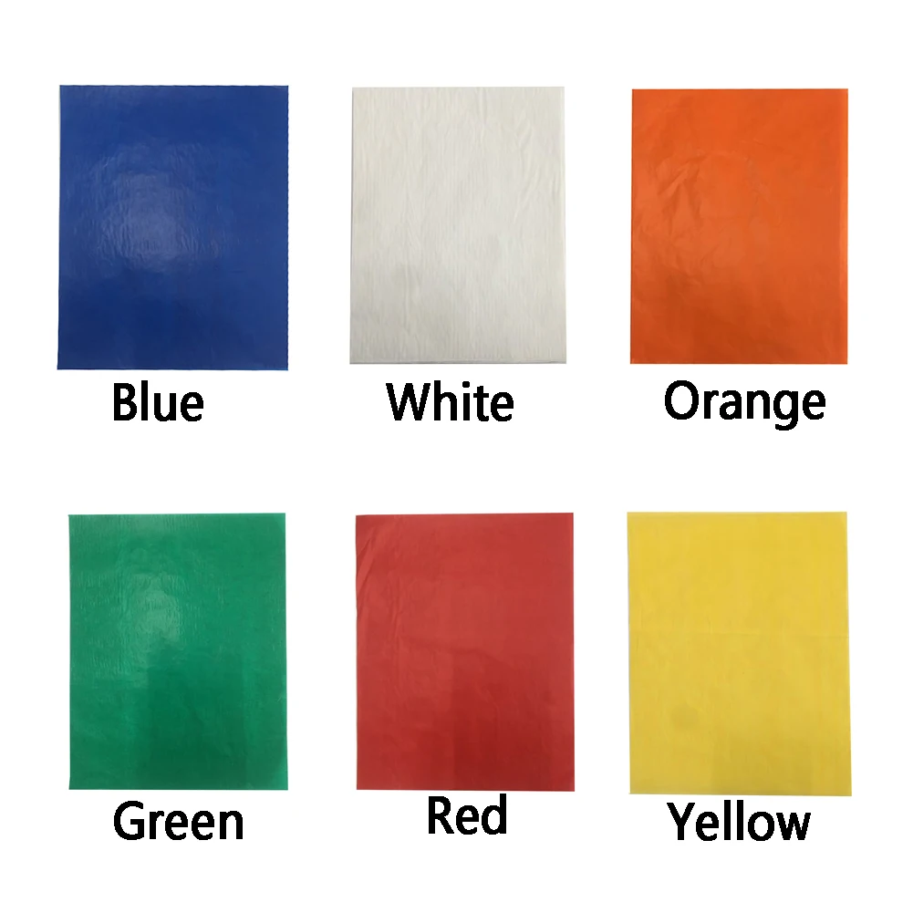 Carbon Paper 100pcs Colorful Carbon Paper Painting Embroidery Reusable Craft Transfer One Side Fabric Drawing Multifunctional A4 Tracing Copy