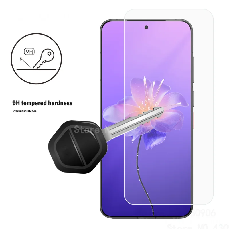 High-Quality Transparent Tempered Glass Screen Protector Film - 2.5D 9H Hardness