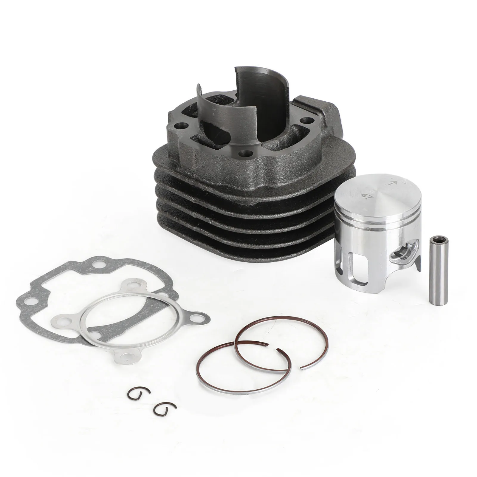 Artudatech 70cc Cylinder Big Bore Kit For Yamaha JOG Zuma 2 Stroke 50cc Minarelli 1E40QMB