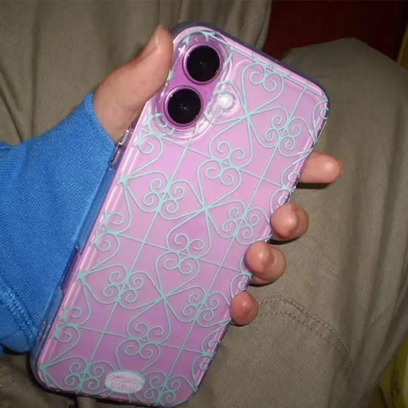 รูปสินค้า เคสโทรศัพท์ iPhone รุ่นใหม่ ลายแฟชั่น Y2K ป้องกันอย่างดี