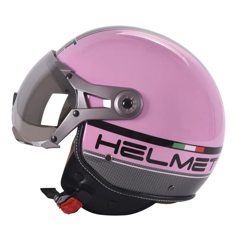 

Personalization Motorcycle Open Face Helmet 3/4 Jet Helmet Scooter Street Riding Casco Motobike Safety Riding Casque DOT ECE2206