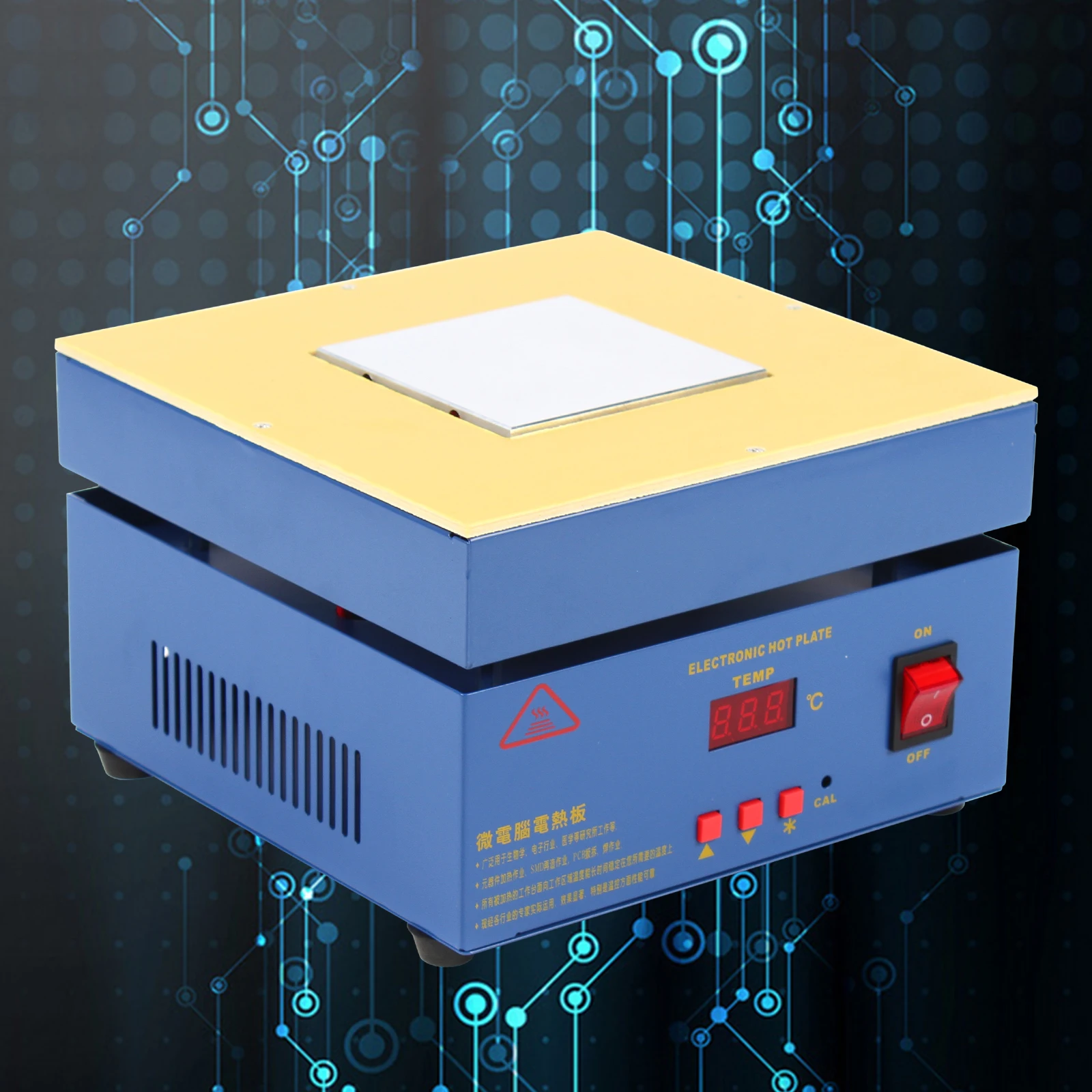 

Multifunctional Soldering Hot Plate Microcomputer Electric Preheat Soldering Station Welder Table Sealing Packaging Machine PCB
