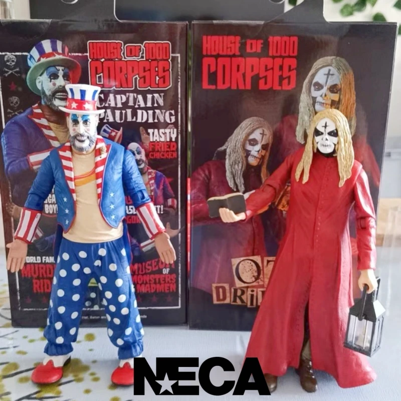 

В наличии Neca 39936 Otis Neca 39935 Captain Spaulding House Of 1000 Corpses 20-я годовщина аниме экшн-фигурка модель игрушки подарки