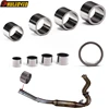 Universal ID:22 29 30 32 35 38 43 45 50 51 55mm Motorcycle Exhaust Muffler Link Pipe Gasket Seal Ring for Ninja400 MT07 R25 Etc.