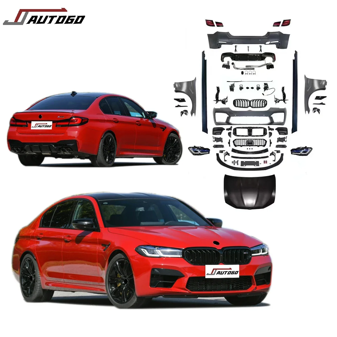 Factory Hot Sale Body Kit 5 Series 525i 528i 530i 535i 540i 550i F10 2010-2017 Update to Sport 2021+ G30 LCI M5 style