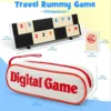 Standard Israeli Mahjong, Digital Mahjong, Classic Rummy, Casual Partys Multiplayer Table Game Props,A 6