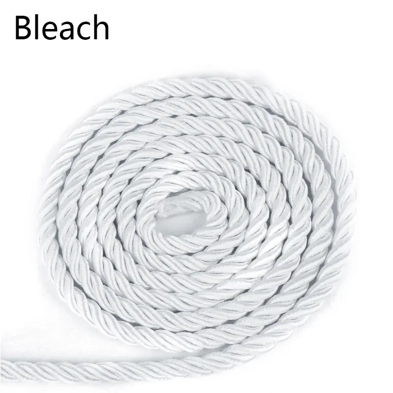 Luxurious 5mm Twisted Satin Rope for Elegant DIY Crafts & Decorative Packaging