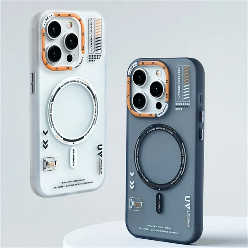 Coque IPhone Magsafe Antichoc - Compatible IPhone 12 à 15 Pro Max - Étui Ultra Slim Et Léger