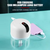 Mélangeurs multifonctionnels électrique ménage ail Masher hachoir à viande bébé aliments supplémentaires remuant l'ail légumes hachoir 6